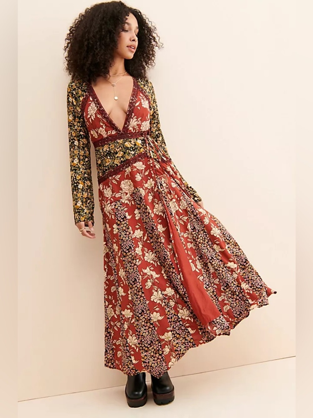 Free People Tilda Warp Dress - Large